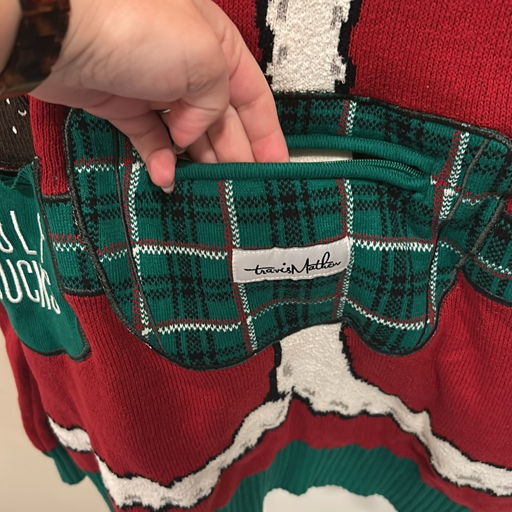 Travis Mathew Golf Sucks Christmas Sweater View 4